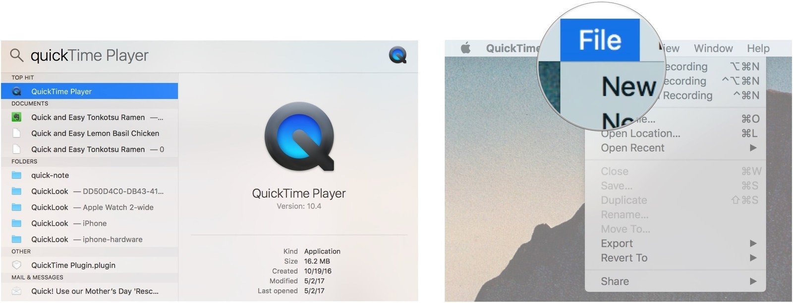 quicktime player for mac air